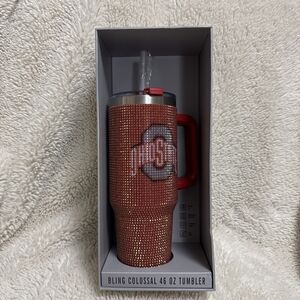Ohio State Bling Colossal 46oz Stainless‎ Steel Tumbler Limited Edition